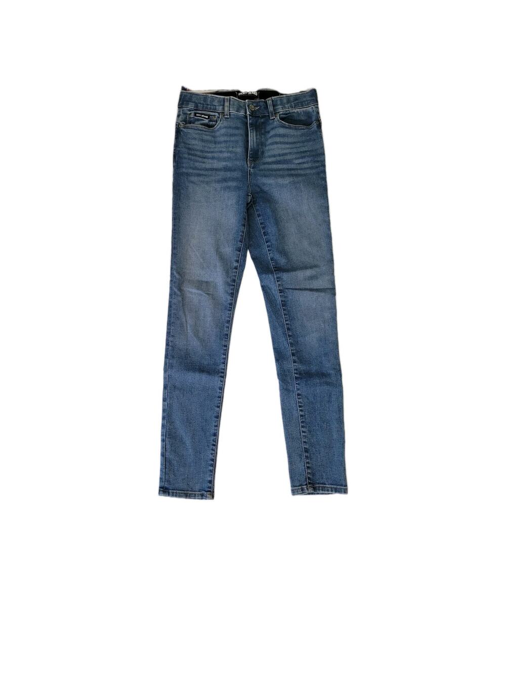 DKNY Womens 8 Bleeker Slim Fit Shaping Casual Denim Jeans
